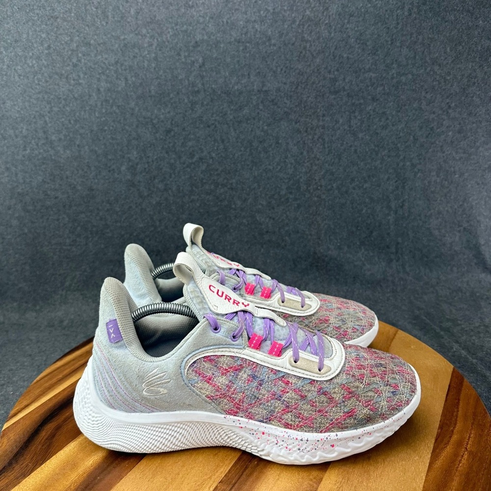 Under Armour Curry Flow 9 For The W Shoes Mens‎ 9.5 Multi Color Low Top Sneakers